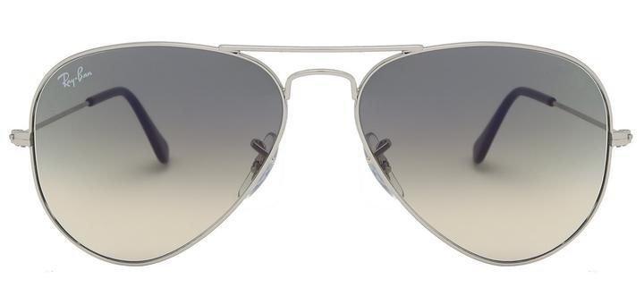 Ray Ban 3025 003/32 Aviator SILVER Frame with GREY GARDIENTLens ALL -SIZES  55mm , 58mm