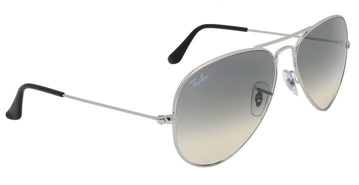 Ray Ban 3025 003/32 Aviator SILVER Frame with GREY GARDIENTLens ALL -SIZES  55mm , 58mm